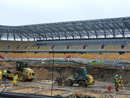 Trwa praca nad konstrukcją białostockiego stadionu miejskiego