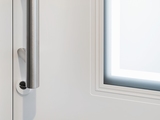 Niewidoczny system antywłamaniowy w nowych wzorach drzwi aluminiowych firmy Hörmann 