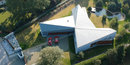 FAN-CY-HOUSE -  geometryczny i ekstrawagancki dom, inspirowany kształtem wiatraka