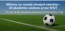 Ministerstwo Sportu i Turystyki rozdysponowuje 14 mln zł dla akademii piłkarskich Ekstraklasy i I ligi