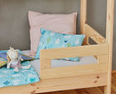 Łóżko - domek dla chłopca lub dziewczynki 