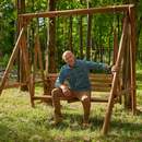 Czym zabezpieczyć drewnianą huśtawkę w ogrodzie?