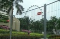 Ogrodzenia Betafence instalowane na torze F1 w Singapurze. Łącznie zostało zaintalowane 20 km ogrodzeń