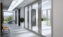 Drzwi przeciwpożarowe o profil aluminiowy z przekładką termiczną 