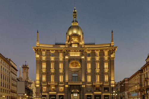 Mediolański hotel "Gran Meliá Palazzo Cordusio" w historycznym Palazzo Generali