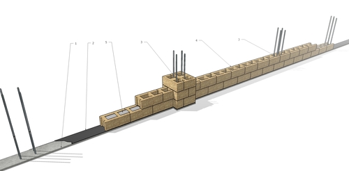 Wykonanie ogrodzenia z betonowych elementów prefabrykowanych