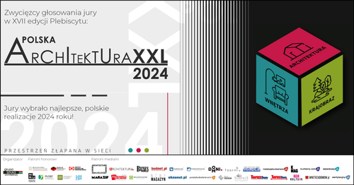 Znamy zwycięzców plebiscytu Polska Architektura XXL 2024 w głosowaniu jury