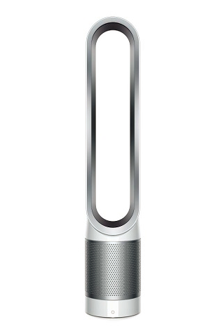 wentylator oczyszczający powietrze Dyson Pure Cool™  Zatrzymuje małe, niewidoczne i potencjalnie szkodliwe cząsteczki zanieczyszczeń.