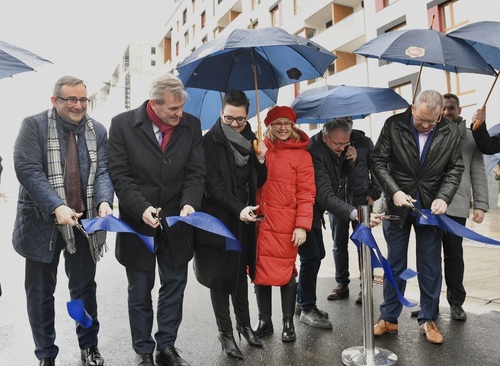 Uroczyste otwarcie odcinka ulicy Rydygiera na Żoliborzu