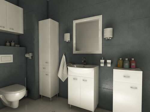 Monochromatyczne łazienki, urządzone w minimalistycznym stylu już od kilku sezonów nieprzerwanie wiodą prym w dziedzinie wnętrzarstwa