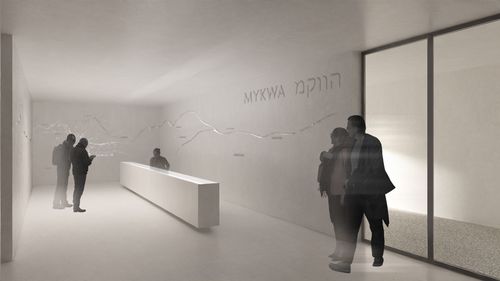 Oświęcim zyska nową przestrzeń pamięci. Powstanie pawilon dla drewnianej mykwy