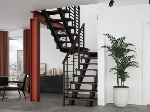 Rodzaje konstrukcji i sposoby montażu schodów wewnetrznych