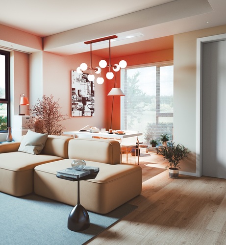 Subtelna siła r&oacute;żu. Najmodniejsze odcienie we wnętrzach nadchodzącego sezonu