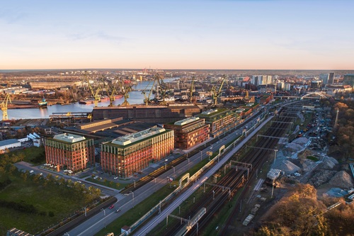 Gdańskie Nowe Miasto na poindustrialnych trenach