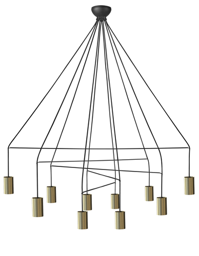 Lampy z mosiądzu do wnętrz w stylu nowoczesnym i modern classic