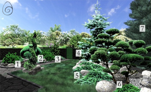 Atrakcyjna rabata z iglaków będzie ozdobą ogrodu przez cały rok - jak ładnie skomponować rośliny