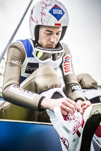 Kamil Stoch - Atlas kampania promocyjna zdjęcie na kask