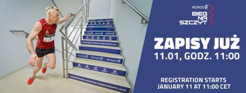 11 marca br. odbędzie się już siódma edycja Biegu Na Szczyt Rondo 1 – zawodów w bieganiu po schodach, 