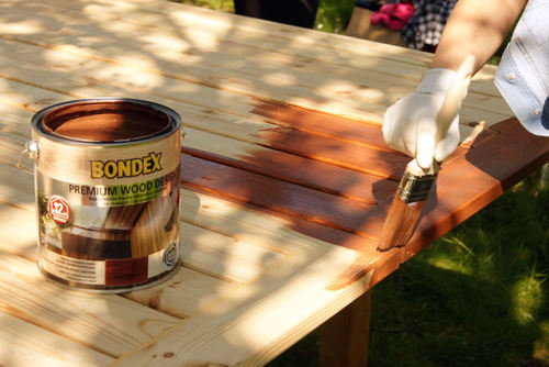 drewniany stół ogrodowy jak wykonać samodzielnie