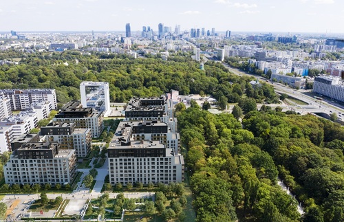 CITYFLOW - zanurzone w zieleni osiedle powstaje na warszawskiej Woli
