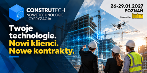 Geodezja i nowe technologie zyskają własną przestrzeń dla innowacji podczas BUDMY 2027