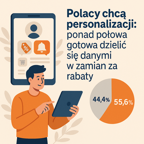 Polacy chcą personalizacji: ponad połowa gotowa dzielić się danymi w zamian za rabaty