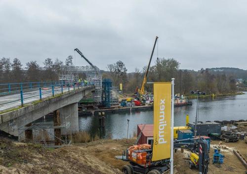 Polska firma budowalna rozpoczęła budowę mostu w niemieckim Liepe