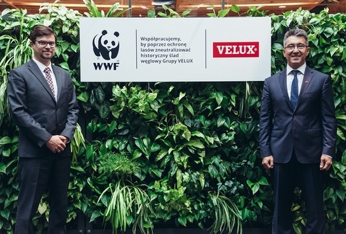 Grupa VELUX zneutralizuje całkowity historyczny ślad węglowy firmy i osiągnie Dożywotnią Neutralność Węglową we współpracy z WWF