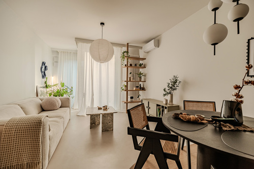 Zaglądamy do mieszkania architektki urządzonego w klimacie duńskiego hygge i japandi