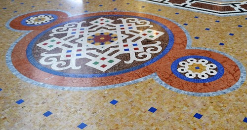 mozaika Mediolan galeria Vittorio Emanuele II