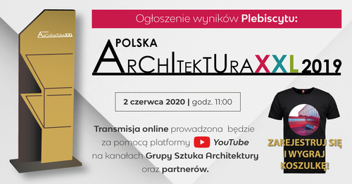 Plebiscyt Polska Architektura XXL 2019 – ogłoszenie wyników