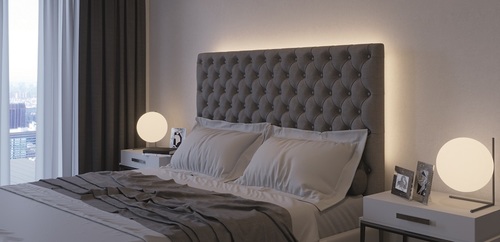 Przytulne, nastrojowe oświetlenie w sypialni
