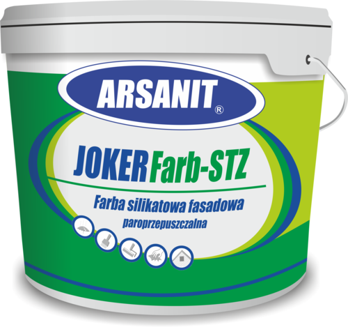   Fasadowa farba silikatowa Arsanit JOKERFarb-STZ