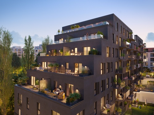 Apartamentowiec Kierbedzia 4 powstaje na warszawskim Mokotowie