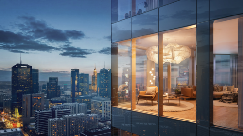 Liberty Tower: 43‑kondygnacyjny apartamentowiec zmieni panoramę Warszawy Liberty Tower: 43‑kondygnacyjny apartamentowiec zmieni panoramę Warszawy