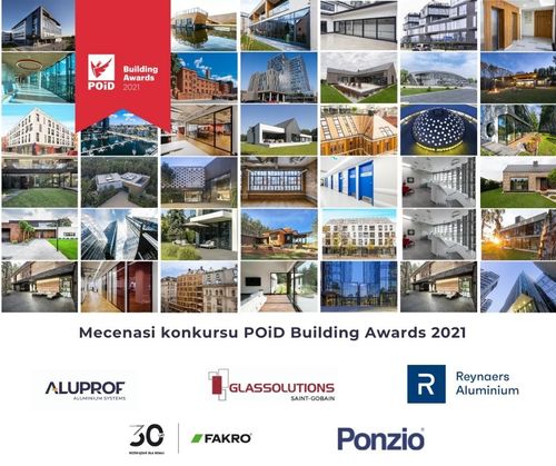 60 zgłoszonych projektów do pierwszego etapu konkursu POiD Building Awards 2021