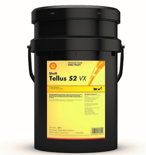 Shell Tellus dla maszyn budowlanych Olejem hydraulicznym, który pozwala przedłużyć żywotność układów hydraulicznych, 