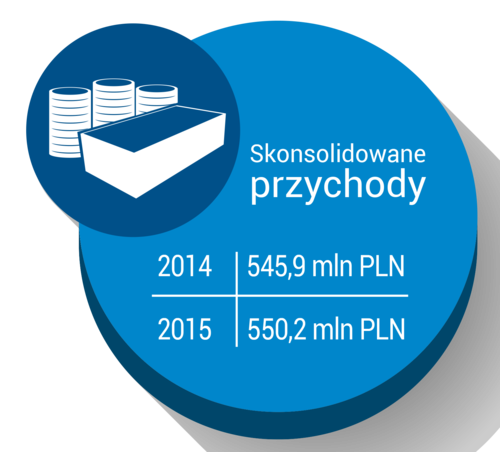 przychody śnieżka w 2015 r.