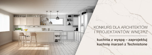 Zapraszamy architektów do udziału w konkursie - Kuchnia z wyspą – zaprojektuj kuchnię marzeń z Technistone