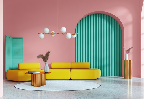 ak używać intensywnego różu we wnętrzach, by uniknąć cukierkowego efektu Jak używać intensywnego różu we wnętrzach, by uniknąć cukierkowego efektu