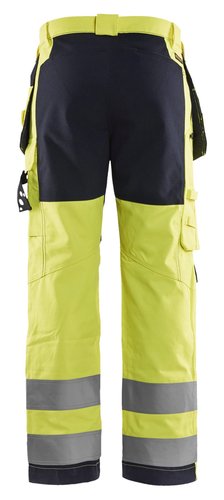 Spodnie ze streczem - zaprojektowane z myślą o wygodzie pracy budowlańców