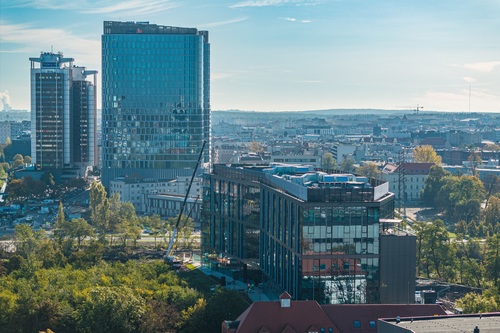 Grundmanna Office Park A w Katowicach - kolejny ważny fragment zmieniającego się miasta oddany do użytku