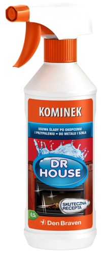  Preparat DR HOUSE KOMINEK  do czyszczenia kominków