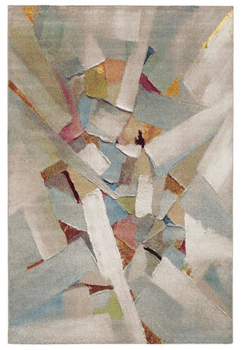 dywan KUBIK VETRO, którego wzór nawiązuje dzieł ekspresjonizmu abstrakcyjnego.