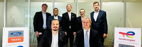 Podpisano strategiczne partnerstwo międzynarodowe między TotalEnergies Lubrifiants a Ford Trucks