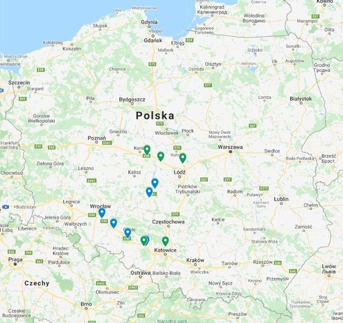 Stacje ładowania elektrycznego powstaną w 11 nowych lokalizacjach