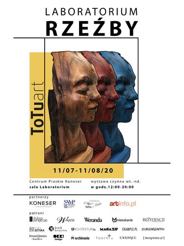 Warszawska Galeria Sztuki ToTuart zaprasza na otwarcie wystawy - Laboratorium Rzeźby