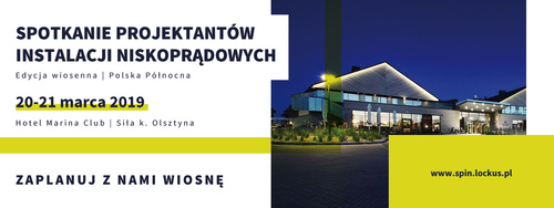 Wiosenna, północna edycja Spotkania Projektantów Instalacji Niskoprądowych. 