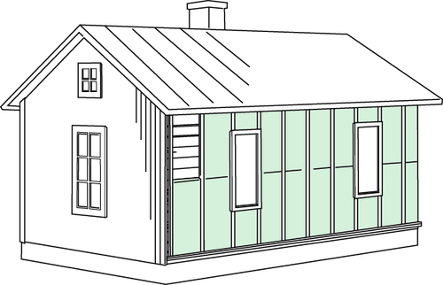 dom drewniany - jak przeprowadzić ocieplenie w nowym i starym budynku