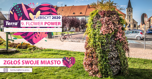 Rusza 9. plebiscyt Terra Flower Power - najpiękniej ukwiecone miasto w Polsce